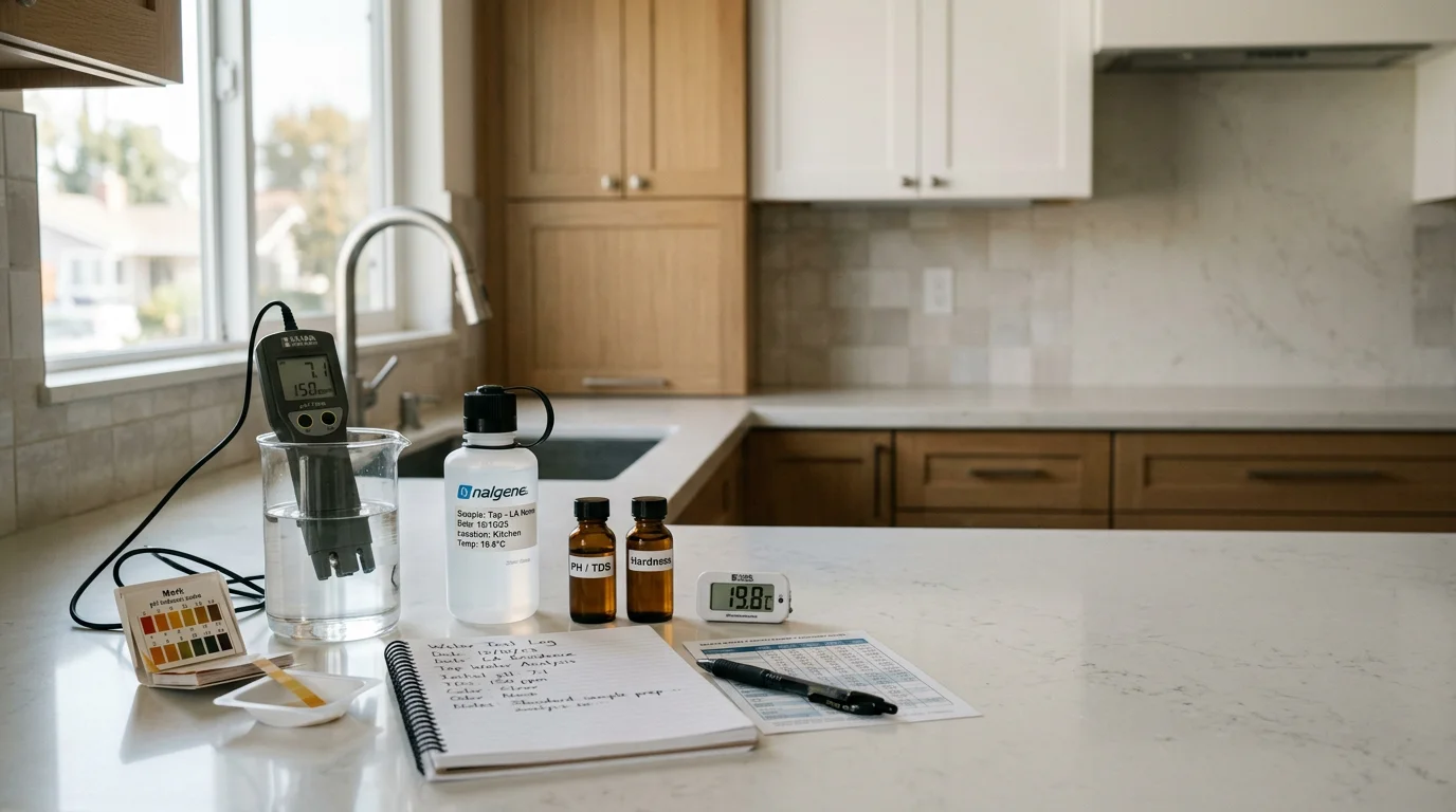 Water quality testing and analysis for residential and commercial properties