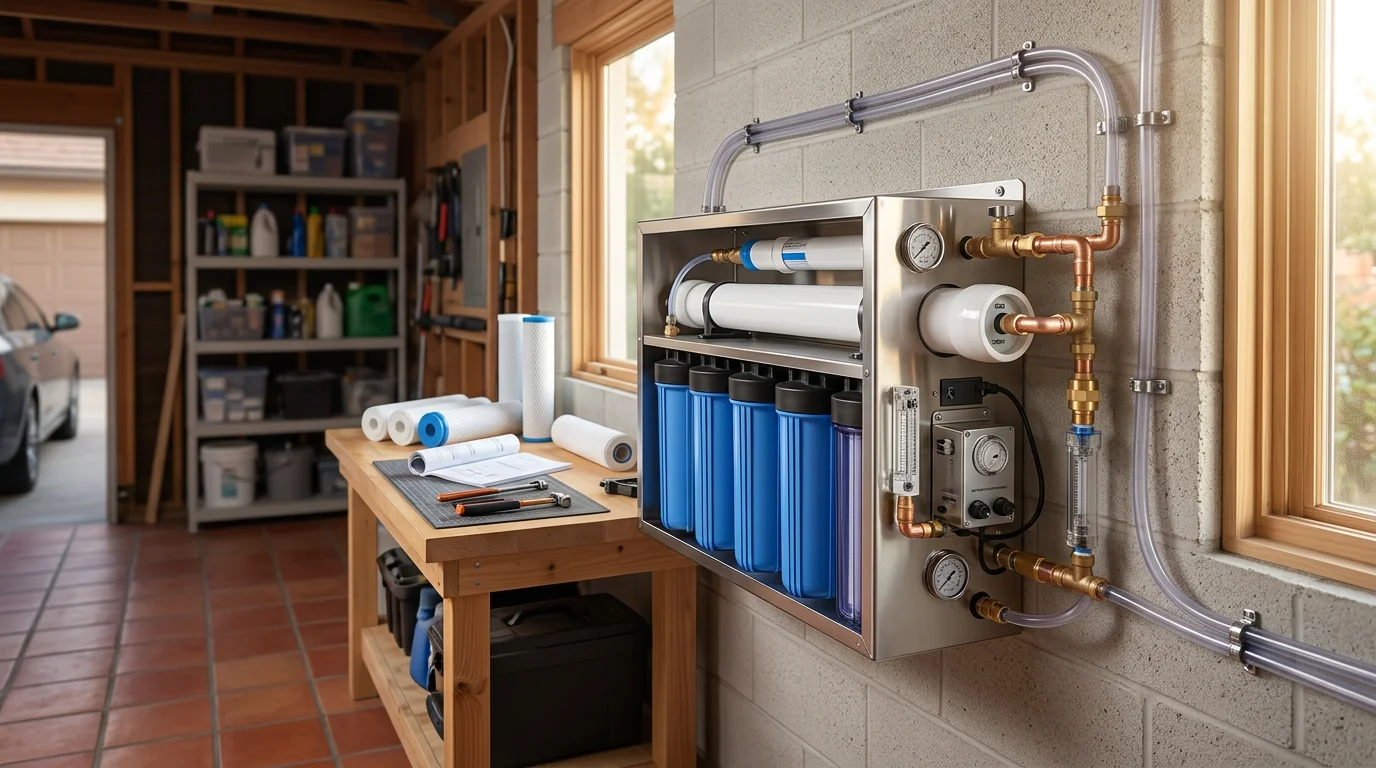 Water treatment equipment and salt-free filtration systems for residential and industrial use